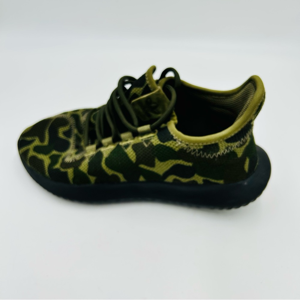 Adidas shoes Tubular Runner camo running shoes trainers green women size 6 - Picture 6 of 10